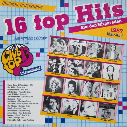 VA - 16 Top Hits '87 (1987)